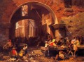 The Portico of Octavia luminism Albert Bierstadt
